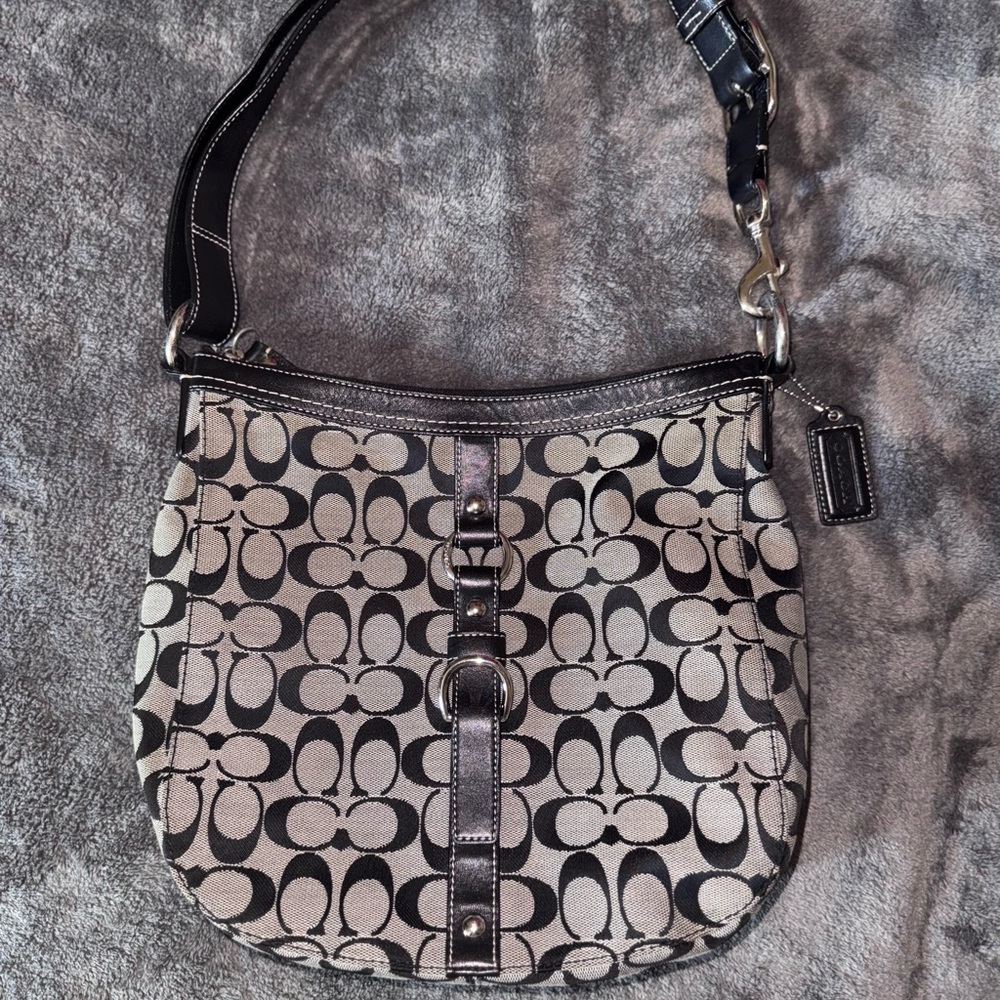 ¡¡SOLD!! Vintage Coach Chelsea Signature Shoulder Bag